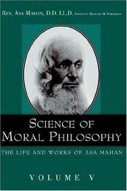 Cover of: Science Of Moral Philosophy