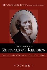 Cover of: Lectures on revivals of religion