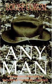 Cover of: Any Man by Louise Corum