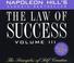 Cover of: The Law of Success, Volume III