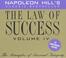 Cover of: The Law of Success, Volume IV, 75th Anniversary Edition