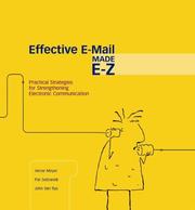 Effective e-mail made e-z by Verne Meyer, Pat Sebranek, John Van Rys