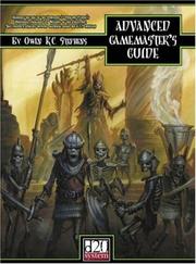 Cover of: Advanced Gamemaster's Guide by Owen K. C. Stephens, William C. Eaken