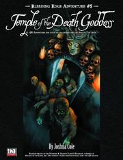 Cover of: Bleeding Edge Volume 5: Temple of the Death Goddess (Bleeding Edge Adventure)