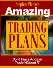 Cover of: Amazing Trading Plans