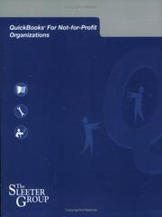 Cover of: QuickBooks for Not-for-Profit Organizations (Version 2004-2005)