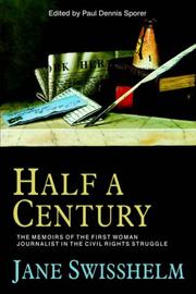 Cover of: Half a Century by Jane Grey (Cannon) Swisshelm