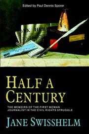 Cover of: Half a Century by Jane Grey (Cannon) Swisshelm