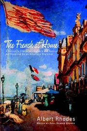 Cover of: The French at home