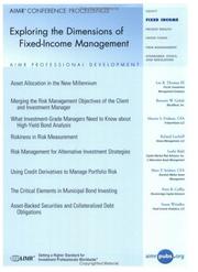 Cover of: Exploring the Dimensions of Fixed-Income Management