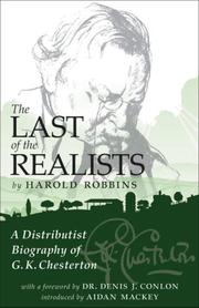 Cover of: The last of the realists by Robbins, Harold