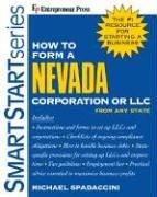 Cover of: How to Form a Nevada Corporation or LLC From Any State (Smartstart Series) by Michael Spadaccini