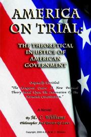 Cover of: America on trial | Williams, Michael C. Philosopher.