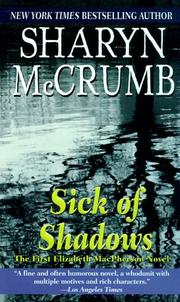 Cover of: Sick of Shadows (Elizabeth MacPherson Novels) by Sharyn McCrumb