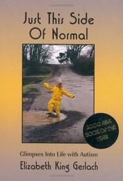 Cover of: Just This Side of Normal | Elizabeth K. Gerlach
