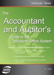 Cover of: The Accountant And Auditor's Guide to the Microsoft Office System (Vertiguide) (Vertiguide)