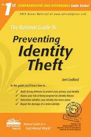 Cover of: The Rational Guide to Preventing Identity Theft (Rational Guides) (Comprehensive and Affordable Guide)
