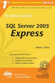 Cover of: The Rational Guide to SQL Server 2005 Express (Rational Guides) (Rational Guides)