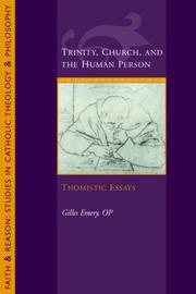 Cover of: Trinity, Church, and the Human Person