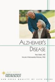 Cover of: Alzheimer's Disease