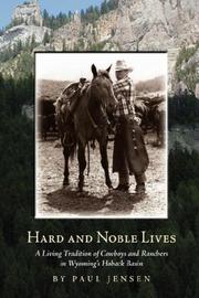 Cover of: Hard and Noble Lives | Paul, Jensen