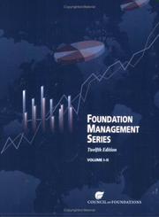 Cover of: Foundation Management Series by Council on Foundations.