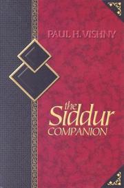 Cover of: The Siddur Companioin by Paul H. Vishny