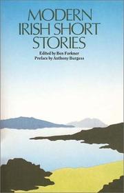 Cover of: Modern Irish Short Stories