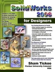 Cover of: SolidWorks 2006 for Designers