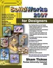 Cover of: SolidWorks 2007 for Designers