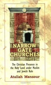 Cover of: Narrow Gate Churches by Atallah Mansour