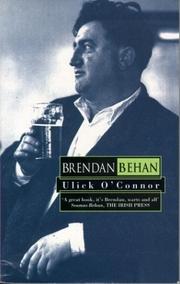 Cover of: Brendan Behan by O'Connor, Ulick.