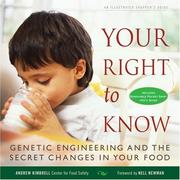 Cover of: Your Right to Know by Andrew Kimbrell