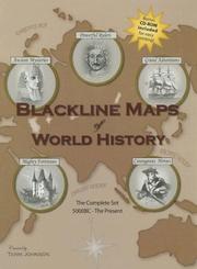 Cover of: Blackline Maps of World History | Terri Johnson