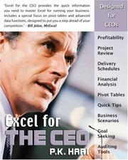 Cover of: Excel for the CEO (Excel for Professionals series)