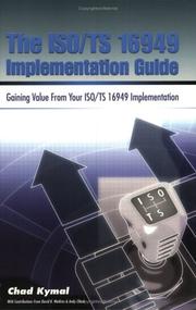 Cover of: The ISO/TS 16949 Implementation Guide