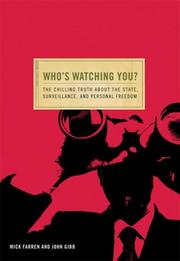 Cover of: Who's Watching You? (Conspiracy Books) by Mick Farren, John Gibb