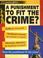 Cover of: A Punishment to Fit the Crime? (Viewpoints)