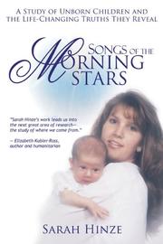 Cover of: Songs of the morning stars by Sarah Hinze