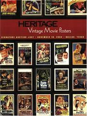 Cover of: Heritage Vintage Movie Posters Signature Auction #607 by Grey Smith, Brad Breitbarth