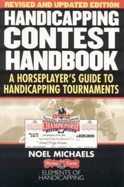 Handicapping Contest Handbook by Noel Michaels