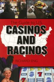 Cover of: The Complete Guide to U.S. Racetracks and Casinos