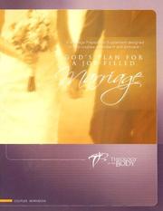 Cover of: God's Plan For A Joy Filled Marriage Workbook