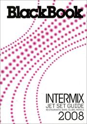 Cover of: BlackBook Intermix Jet Set Guide 2008