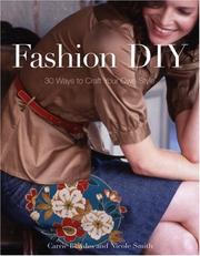 Cover of: Fashion DIY: 30 Ways to Craft Your Own Style