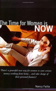 Cover of: The Time for Women is Now