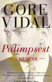 Cover of: Palimpsest: a memoir