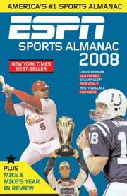 Cover of: ESPN Sports Almanac 2008 by Gerry Brown, Mike Morrison, Gerry Brown, Mike Morrison