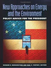 Cover of: New Approaches on Energy and the Environment: Policy Advice for the President (RFF Press)