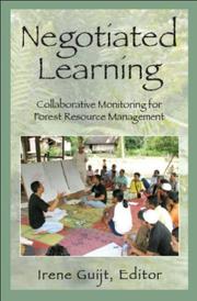 Cover of: Negotiated Learning: Collaborative Monitoring for Forest Resource Management (RFF Press) (RFF Press) (RFF Press)